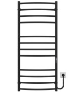 Электрический полотенцесушитель Deffi Классик Элит П12 400х1200 правое подключение JD03 черный C.KE.120.40.12.E.B.R.1