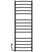 Электрический полотенцесушитель Deffi Классик Элит П15 400х1500 левое подключение черный C.KE.150.40.15.E.B.L.5