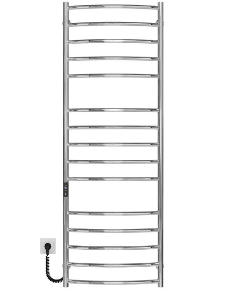 Електрична сушарка для рушників Deffi Еліт П15 400х1500 ліве підключення JD03 хром C.KE.150.40.15.E.C.L.1