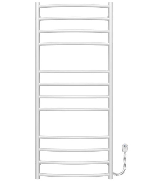Електрична сушарка для рушників Deffi Класик Еліт П12 400х1200 праве підключення білий C.KE.120.40.12.E.W.R.5