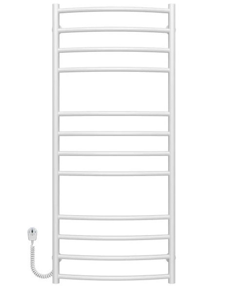 Електрична сушарка для рушників Deffi Еліт П12 400х1200 ліве підключення білий C.KE.120.40.12.E.W.L.5