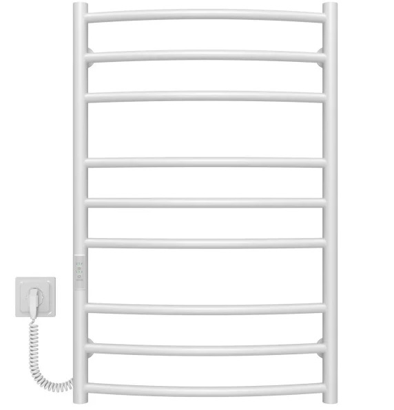 Електрична сушарка для рушників Deffi Класик Еліт П9 500х800 ліве підключення WD03 білий C.KE.80.50.9.E.W.L.3