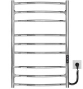 Электрический полотенцесушитель Deffi Классик Элит П9 500х800 правое подключение JD03 хром C.KE.80.50.9.E.C.R.1