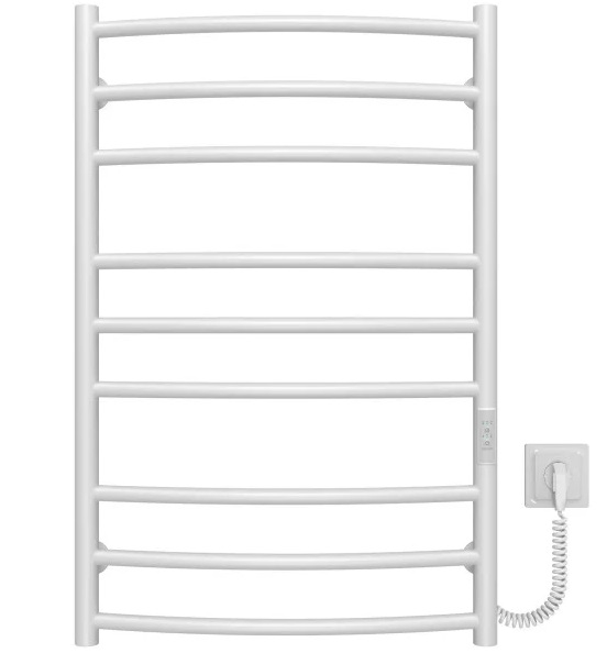 Электрический полотенцесушитель Deffi Классик Элит П9 500х800 правое подключение WD03 белый C.KE.80.50.9.E.W.R.3