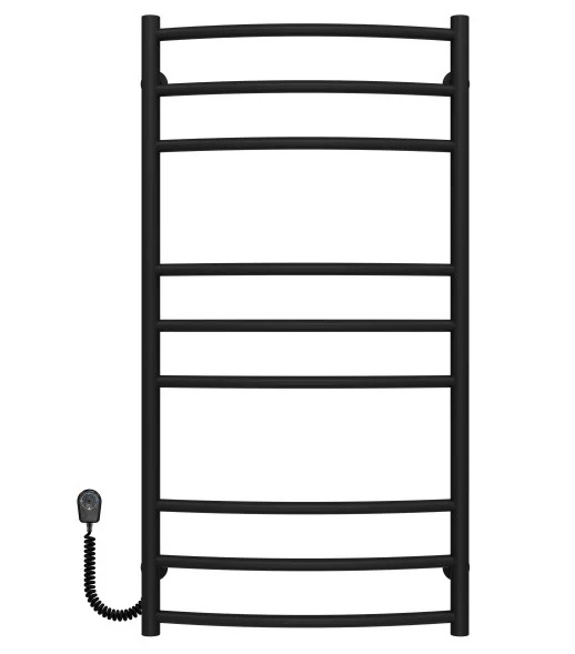 Электрический полотенцесушитель Deffi Классик Элит П9 500х1000 левое подключение черный C.KE.100.50.9.E.B.L.5