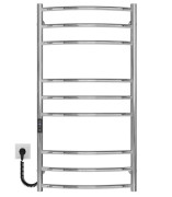 Электрический полотенцесушитель Deffi Классик Элит П9 500х1000 левое подключение JD03 хром C.KE.100.50.9.E.C.L.1