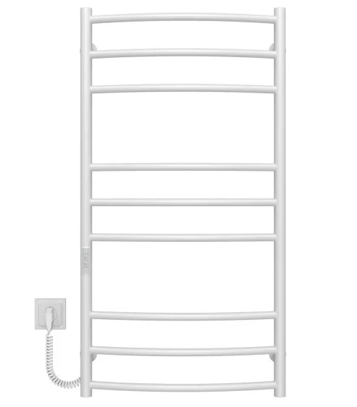 Електрична сушарка для рушників Deffi Класик Еліт П9 500х1000 ліве підключення WD03 білий C.KE.100.50.9.E.W.L.3