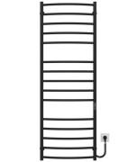 Электрический полотенцесушитель Deffi Классик Элит П15 400х1500 правое подключение JD03 черный C.KE.150.40.15.E.B.R.1