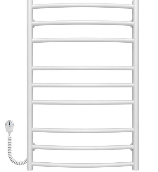 Електросушарка для рушників Deffi Класик Еліт П9 500х800 ліве підключення білий C.KE.80.50.9.E.W.L.5