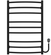 Электрический полотенцесушитель Deffi Классик Элит П9 500х800 правое подключение черный C.KE.80.50.9.E.B.R.5
