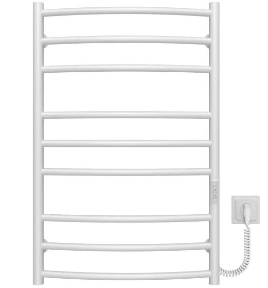 Електрична сушарка для рушників Deffi Класик Еліт П9 500х800 праве підключення WD03 білий C.KE.80.50.9.E.W.R.3