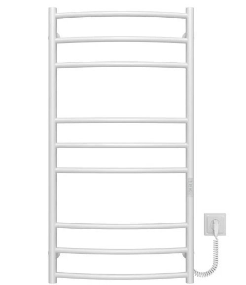 Электрический полотенцесушитель Deffi Классик Элит П9 500х1000 правое подключение WD03 белый C.KE.100.50.9.E.W.R.3