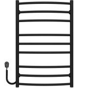 Электрический полотенцесушитель Deffi Классик Элит П9 500х800 левое подключение черный C.KE.80.50.9.E.B.L.5