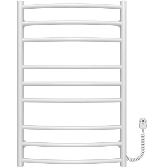 Електрична сушарка для рушників Deffi Класик Еліт П9 500х800 праве підключення білий C.KE.80.50.9.E.W.R.5