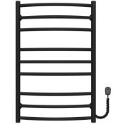 Электрический полотенцесушитель Deffi Классик Элит П9 500х800 правое подключение черный C.KE.80.50.9.E.B.R.5