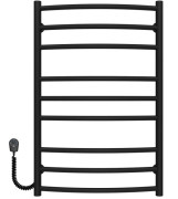 Электрический полотенцесушитель Deffi Классик Элит П9 600х800 левое подключение черный C.KE.80.60.9.E.B.L.5