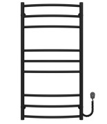 Электрический полотенцесушитель Deffi Классик Элит П9 600х1000 правое подключение черный C.KE.100.60.9.E.B.R.5