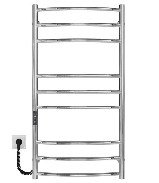 Электрический полотенцесушитель Deffi Классик Элит П9 600х1000 левое подключение JD03 хром C.KE.100.60.9.E.C.L.1