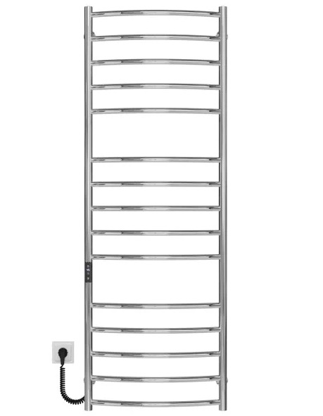 Електрична сушарка для рушників Deffi Класик Еліт П15 500х1500 ліве підключення JD03 хром C.KE.150.50.15.E.C.L.1