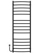 Електрична сушарка для рушників Deffi Класик Еліт П15 600х1500 ліве підключення чорний C.KE.150.60.15.E.B.L.5