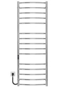 Электрический полотенцесушитель Deffi Классик Элит П15 600х1500 левое подключение JD03 хром C.KE.150.60.15.E.C.L.1