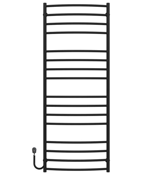 Электрический полотенцесушитель Deffi Классик Элит П16 600х1600 левое подключение черный C.KE.160.60.16.E.B.L.5