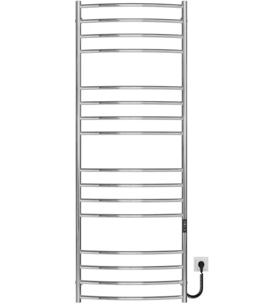 Електрична сушарка для рушників Deffi Класик Еліт П16 600х1700 праве підключення JD03 хром C.KE.170.60.16.E.C.R.1
