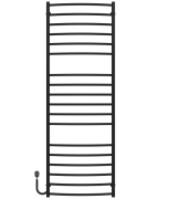 Электрический полотенцесушитель Deffi Классик Элит П18 600х1800 левое подключение черный C.KE.180.60.18.E.B.L.5