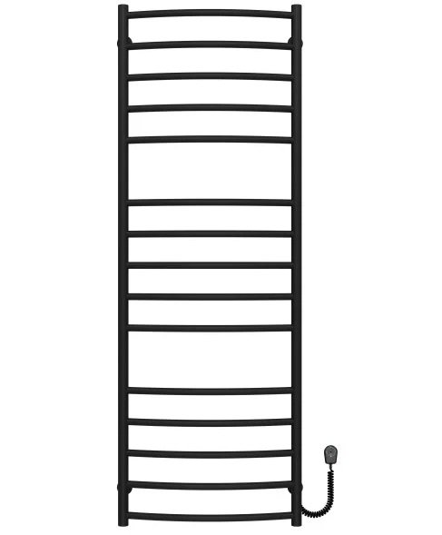 Электрический полотенцесушитель Deffi Классик Элит П15 600х1500 правое подключение черный C.KE.150.60.15.E.B.R.5