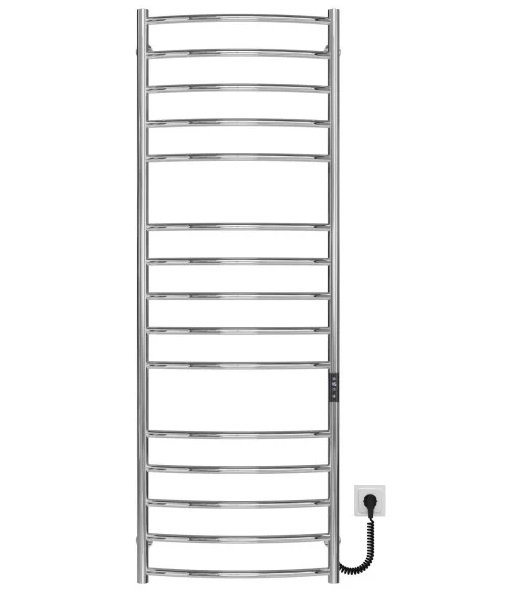 Электрический полотенцесушитель Deffi Классик Элит П15 600х1500 правое подключение JD03 хром C.KE.150.60.15.E.C.R.1