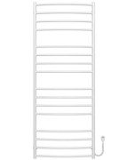 Электрический полотенцесушитель Deffi Классик Элит П16 600х1600 правое подключение белый C.KE.160.60.16.E.W.R.5
