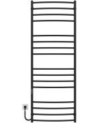 Электрический полотенцесушитель Deffi Классик Элит П16 600х1700 левое подключение JD03 черный C.KE.170.60.16.E.B.L.1