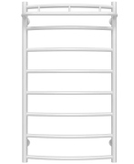 Полотенцесушитель водяной Deffi Классик N П8 500х900 нижнее подключение белый C.KN.90.50.8.W.A