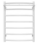 Полотенцесушитель водяной Deffi Классик N П7 500х700 нижнее подключение белый C.KN.70.50.7.W.A