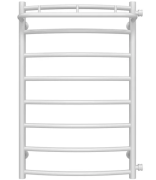 Полотенцесушитель водяной Deffi Классик N П8 500х800 боковое правое подключение белый C.KN.80.50.8.W.C