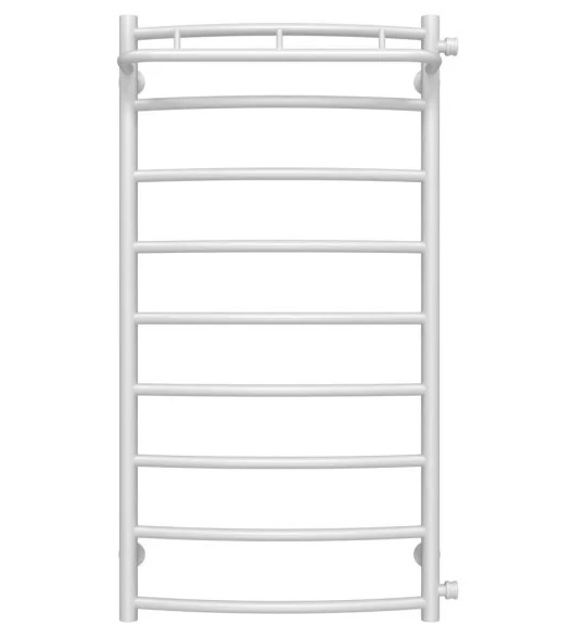 Полотенцесушитель водяной Deffi Классик N П8 500х1000 боковое правое подключение белый C.KN.100.50.9.W.C