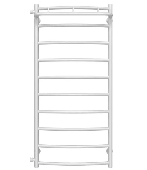 Полотенцесушитель водяной Deffi Классик N П10 500х1100 боковое левое подключение белый C.KN.110.50.10.W.B