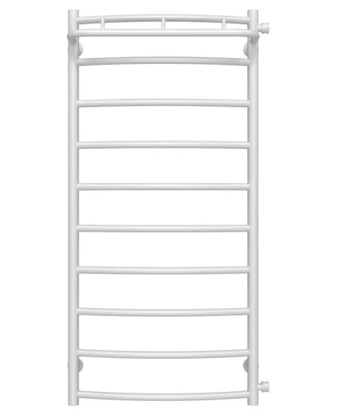 Полотенцесушитель водяной Deffi Классик N П10 500х1100 боковое правое подключение белый C.KN.110.50.10.W.C