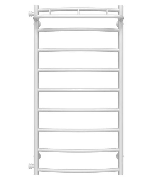 Полотенцесушитель водяной Deffi Классик N П8 500х1000 боковое левое подключение белый C.KN.100.50.9.W.B