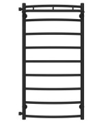 Полотенцесушитель водяной Deffi Классик N П8 500х1000 боковое левое подключение черный C.KN.100.50.9.B.B