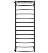 Полотенцесушитель водяной Deffi Классик N П13 500х1400 боковое левое подключение черный C.KN.140.50.13.B.B