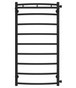 Полотенцесушитель водяной Deffi Классик N П8 500х1000 боковое правое подключение черный C.KN.100.50.9.B.C