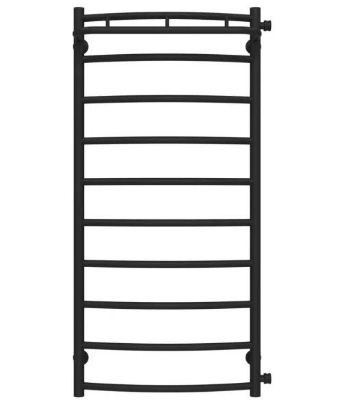 Сушка для рушників водяна Deffi Класик N П10 500х1100 бічне праве підключення чорний C.KN.110.50.10.B.C