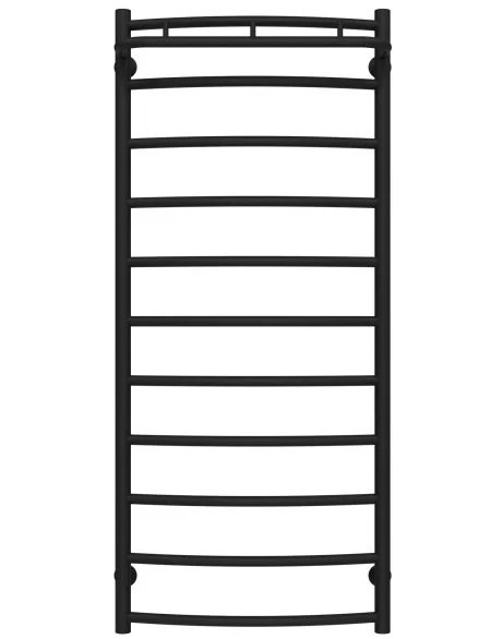 Сушка для рушників водяна Deffi Класик N П11 500х1200 нижнє підключення чорний C.KN.120.50.11.B.A