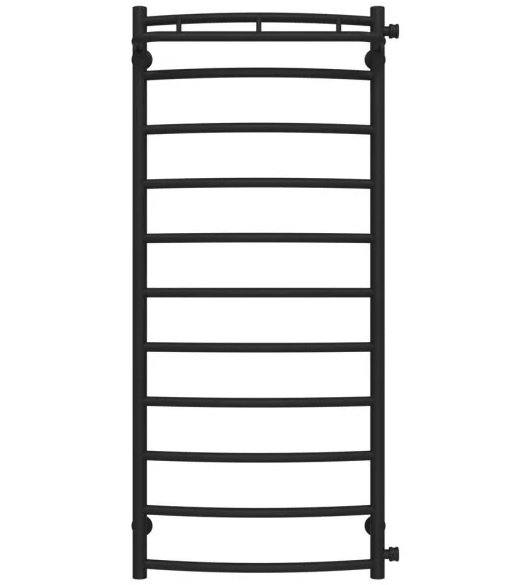 Сушка для рушників водяна Deffi Класик N П11 500х1200 бічне праве підключення чорний C.KN.120.50.11.B.C