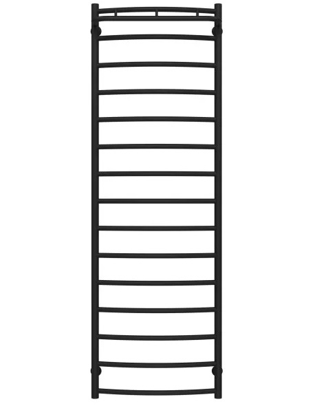Сушка для рушників водяна Deffi Класик N П15 500х1600 нижнє підключення чорний C.KN.160.50.15.B.A