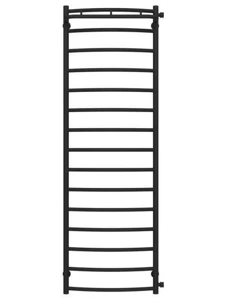 Сушка для рушників водяна Deffi Класик N П15 500х1600 бічне праве підключення чорний C.KN.160.50.15.B.C