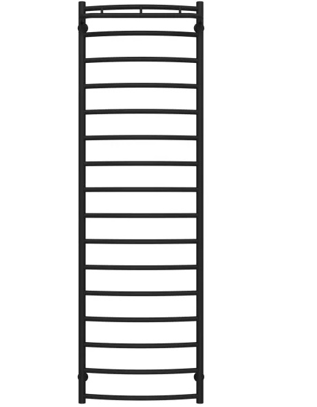 Сушка для рушників водяна Deffi Класик N П16 500х1700 нижнє підключення чорний C.KN.170.50.16.B.A