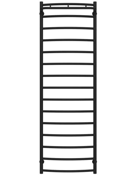Полотенцесушитель водяной Deffi Классик N П15 500х1600 нижнее подключение черный C.KN.160.50.15.B.A
