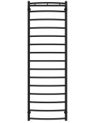 Сушка для рушників водяна Deffi Класик N П15 500х1600 нижнє підключення чорний C.KN.160.50.15.B.A